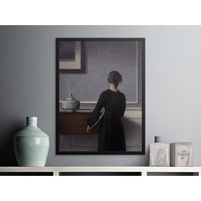Kenneth 1 Piece Floater Frame Wall Art