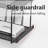 Aaja 2 Piece Metal Floating Shelf-518662569