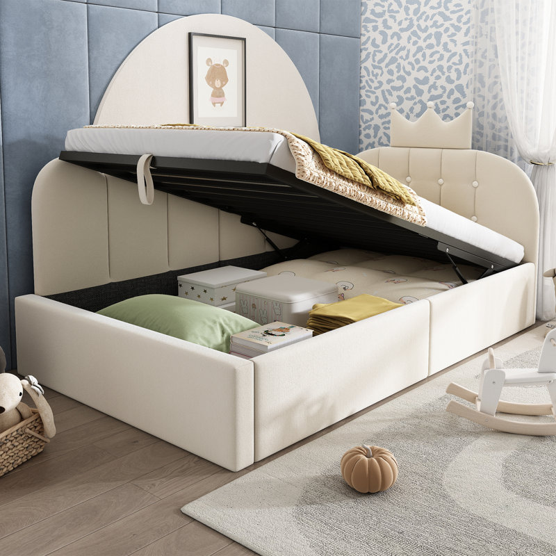 Metal Daybed, Beige