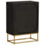 Iron Rectangle Accent Cabinet