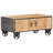 Dea Wheel Coffee Table with Storage