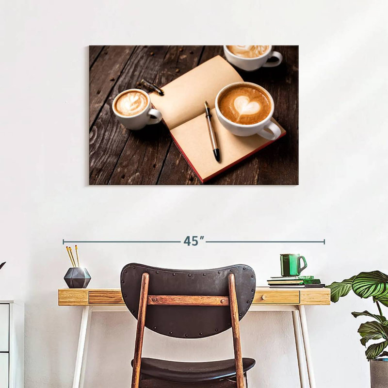 Yarlin Coffee And Diary, 24" H x 36" W