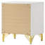 Amatia 2-drawer Nightstand Bedside Table White-114385009