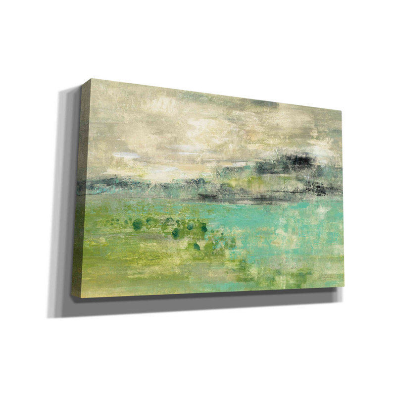 «Spring Valley I» par Silvia Vassileva, art mural sur toile, H 12 po x l 18 po x P 0,75 po