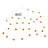 Jarnell Battery Operated String Lights with Pumpkin Motifs