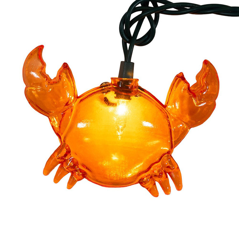 Kurt Adler 12-Foot UL 10-Light Crab Light Set