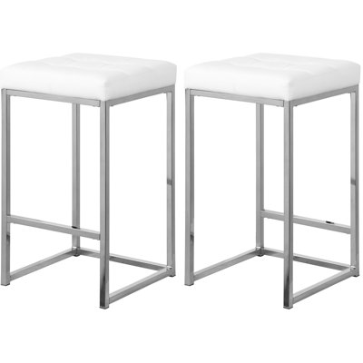 Sadler Upholstered Counter Stool with Metal Frame