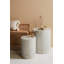 Solid + Manufactured Wood Accent Stool