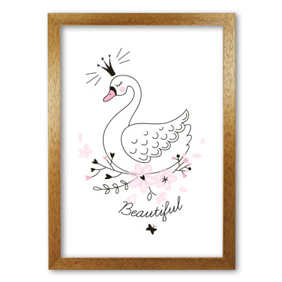 Beautiful Swan - Painting