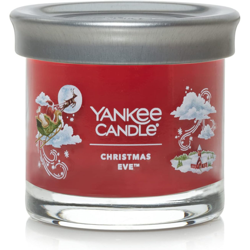 Bougie parfumée, veilleuse de Noël, petit gobelet unique à culot de 4,3 oz, plus de 20 heures d'autonomie, Noël | Bougie des Fêtes