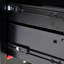 7 Drawers Workshop Tool Cart With -Bearing And Key Lock - Safe Black&Red Multifunctional 7 Trolley 4 Stable Movable
