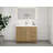 Carliss 42'' Single Bathroom Vanity with Acrylic Top-676418973-676418969