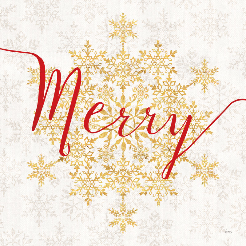 Holiday Charms I by Veronique Charron - Wrapped Canvas Print, 30cm H x 30cm W