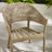 Ronja Outdoor Solid Wood Folding Table With 4 Ava Dining Chairs - Modern Garden Patio Dining Set