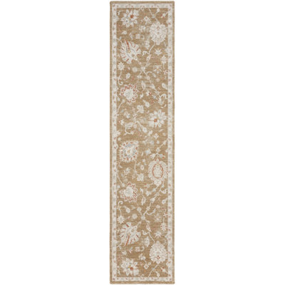  Infinite 2'3" x 10'2" Mocha Vintage Indoor Rug