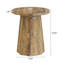 Table basse en bois, petite table de bout, table d'appoint, table de lecture ronde