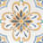 Monastery 8" x 8" Italian Patterned Porcelain Tile-125361094