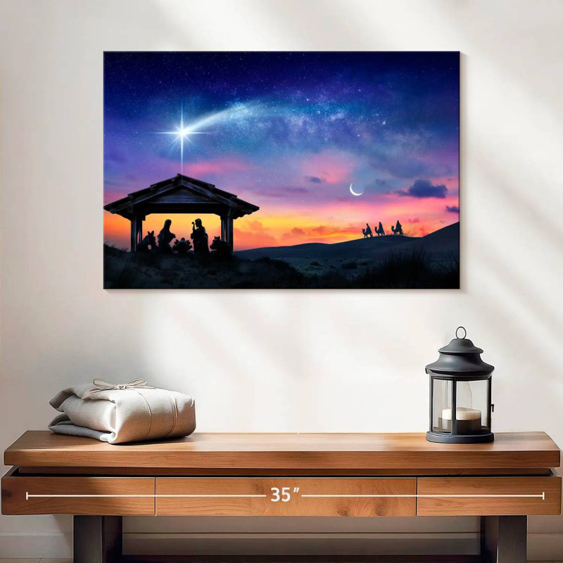 Adella Christmas Star, 32" H x 48" W