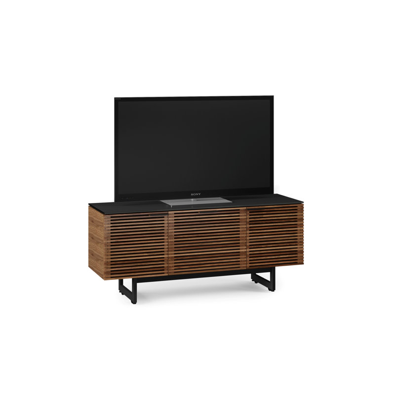 Corridor Media Console, Natural Walnut