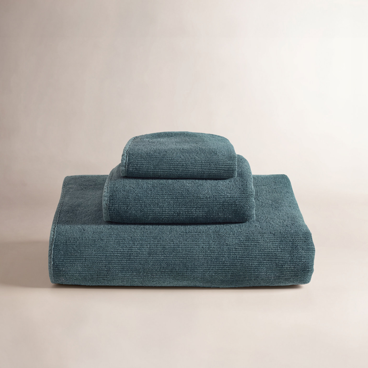 Blythe Cotton Hand Towel, Green