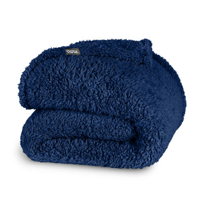 Cozy Faux Shearling Blanket