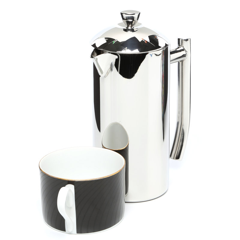 Frieling Polished Stainless Steel French Press, 17 oz.