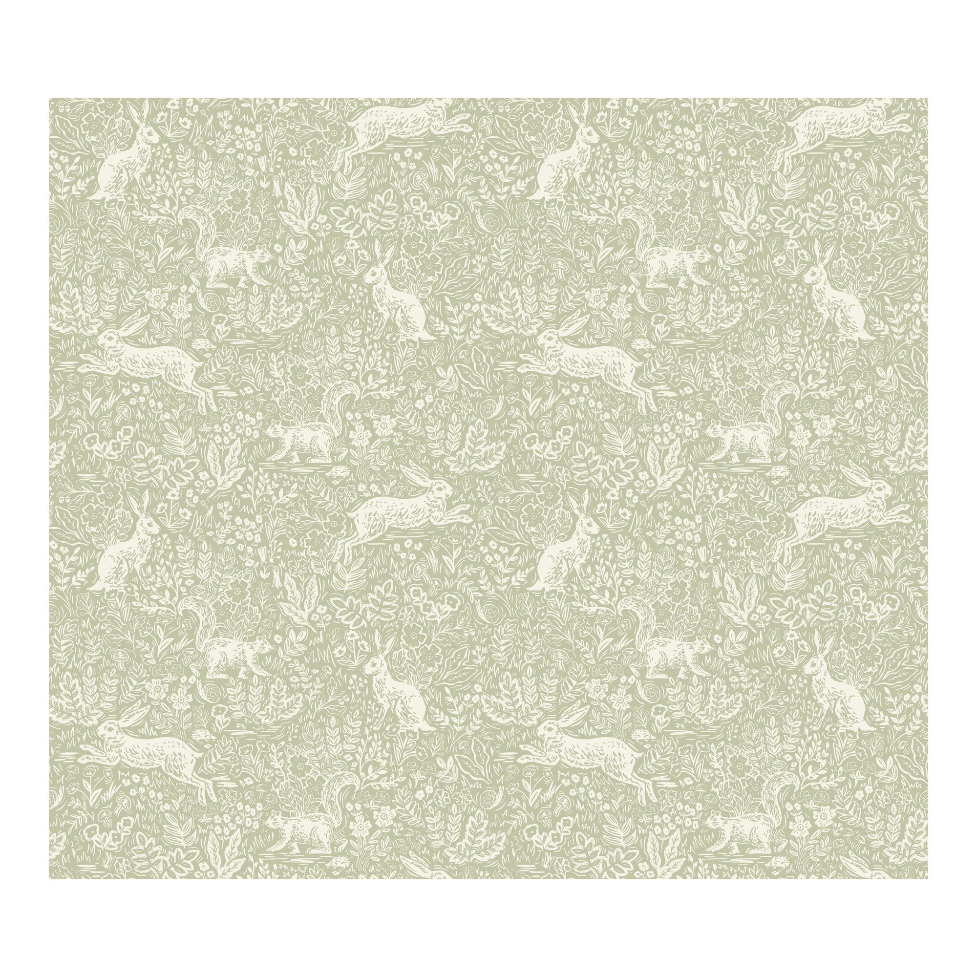 Fable Mineral Peel and Stick Wallpaper, Mint