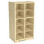 10 casiers avec roulettes