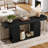 Gouldner 70.9" Long Console Table Farmhouse & Rustic Style-760615233