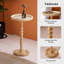 Rattan Solid Wood 1 Tier Plant Stand