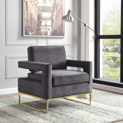 Binghamton Velvet Armchair