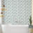 6.1 in. W x 12 in. L Peel and Stick Mosaic Tile