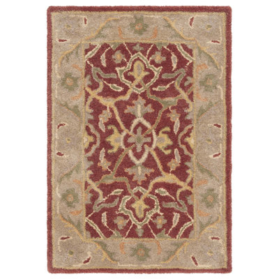 Tapis oriental en laine touffeté à la main Traver