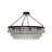 Johnjack 10 - Light Dimmable Tiered Chandelier-1293059854