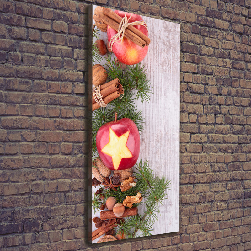 Christmas Apples - Wrapped Canvas Print