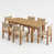 Light Gray Wicker/Teak selected