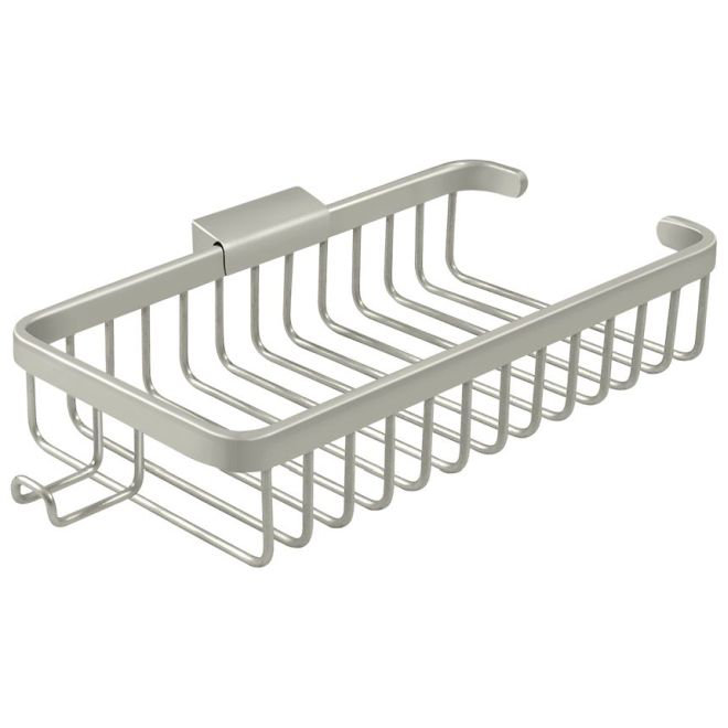Shower Basket, Brushed Nickel