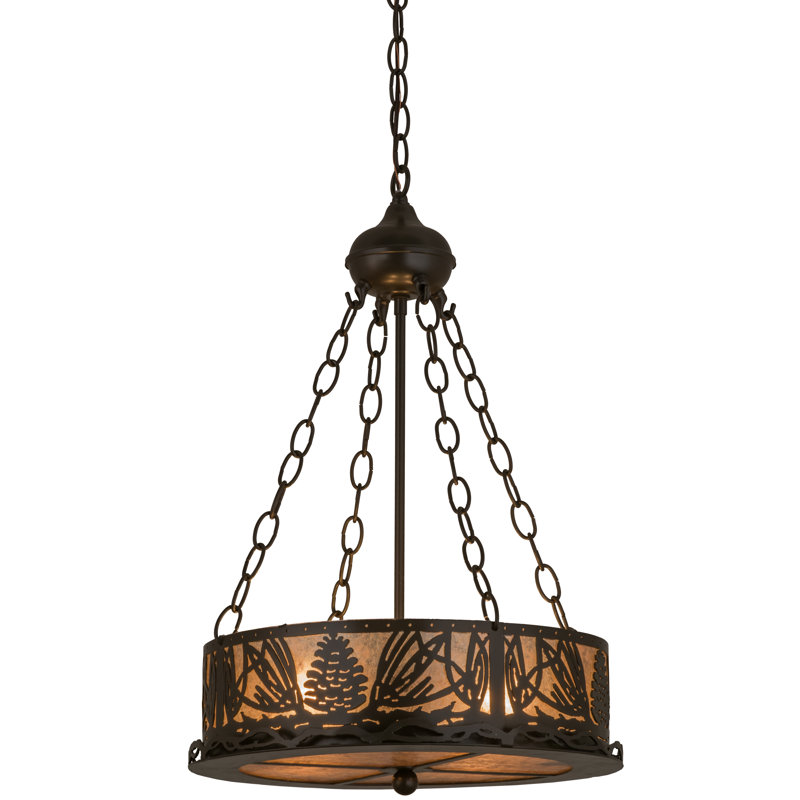 Rustic Lodge 4 - Light Chandelier
