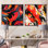 Chrissey - Abstract Square Collage Set Of 2
