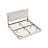 Tryston Floating Full Bed with LED Light, White-1649309791-1649309778