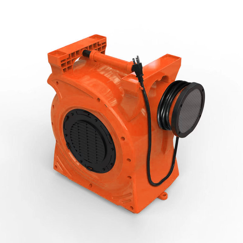 Ventilateur d'air 2,0 HP puissant 1700 pi³ / min pour maison de rebond gonflable robuste avec cordon de 30 pi de calibre 14