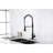 Pull-Out Spray Kitchen Sink Faucet - Stainless Steel, Matte Black, Dirt, Single Handle, Water Control With Head , 360 Rotation