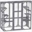 Enclos pour animaux de compagnie, grand lit en bois