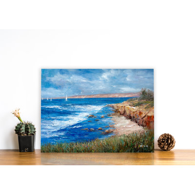 Tacoma Bay, peinture à l'huile sur toile