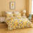 Garden Polyester Floral Duvet Cover-1025405777
