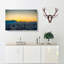 Sunset Over Malaga In Spain In Abstract - Wrapped Canvas-55338373
