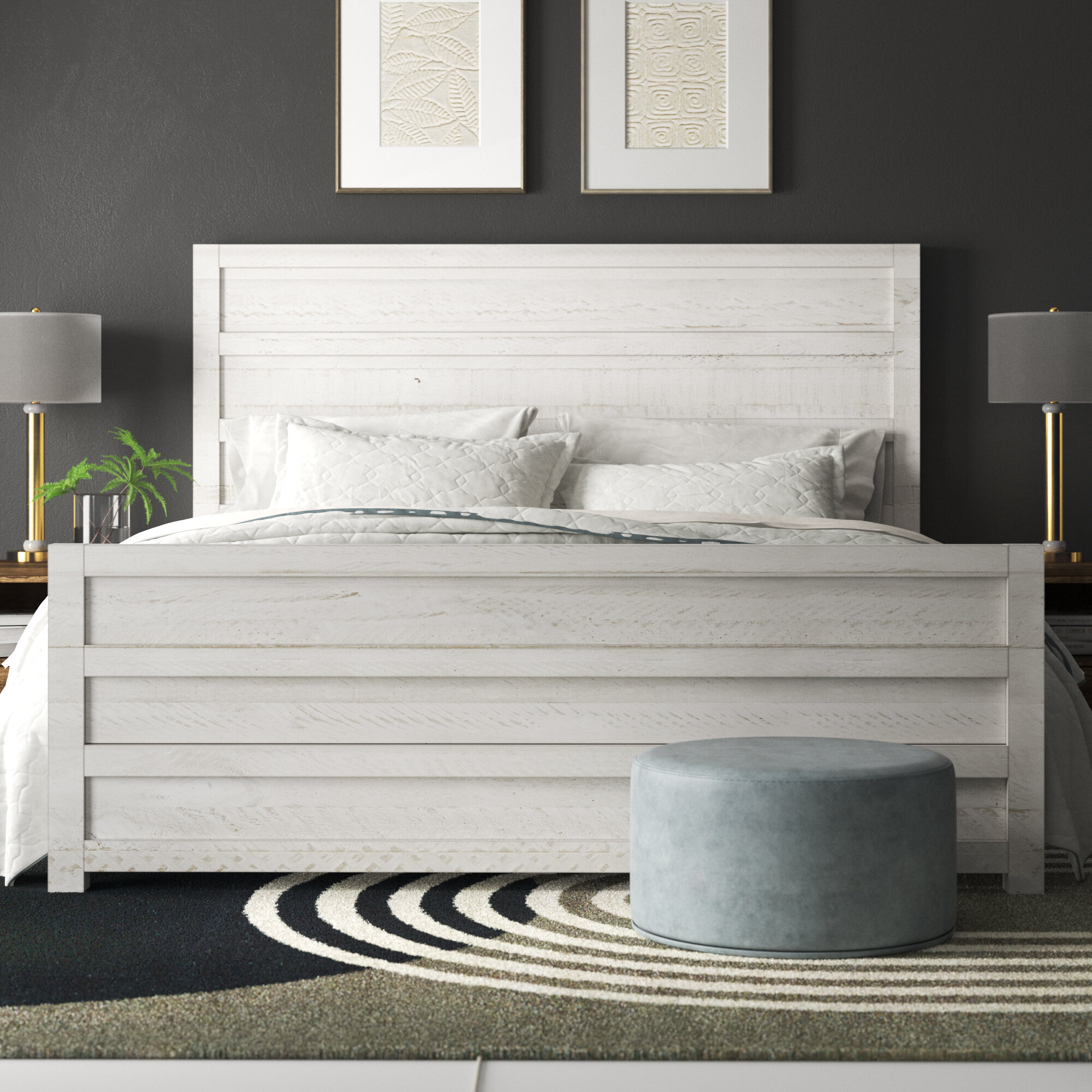 Romney Solid Wood Standard Bed | Durable & Stylish
