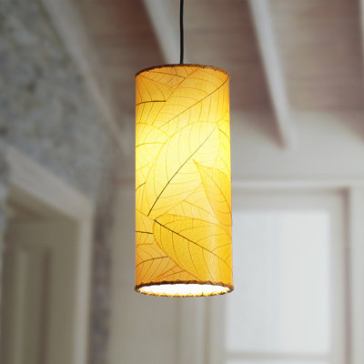 Mini-luminaire suspendu cylindrique 1 lumière Sroda