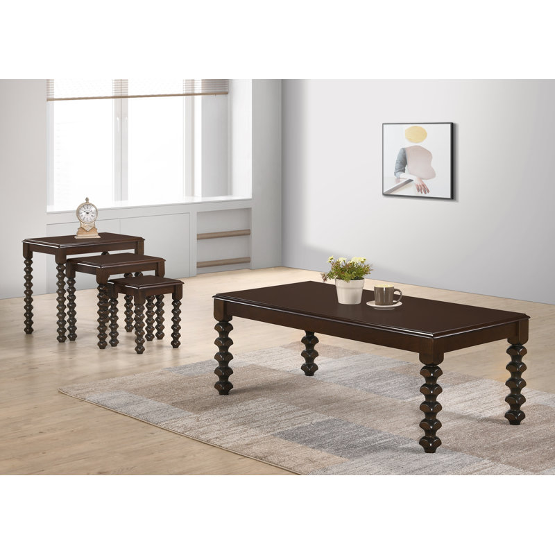 Apollonia Nesting Tables, Rose Gold