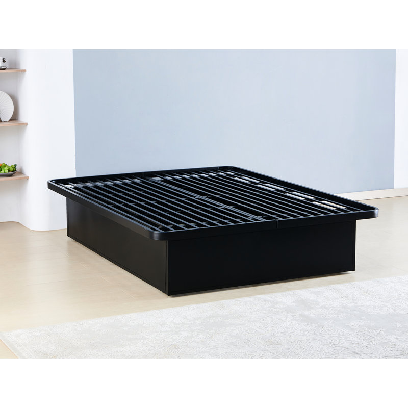 Queen Size Metal Platform Bed Frame, 16 Inches High, & Functional Quality Bed, 16" Height, Enhances Bedroom Style, Queen